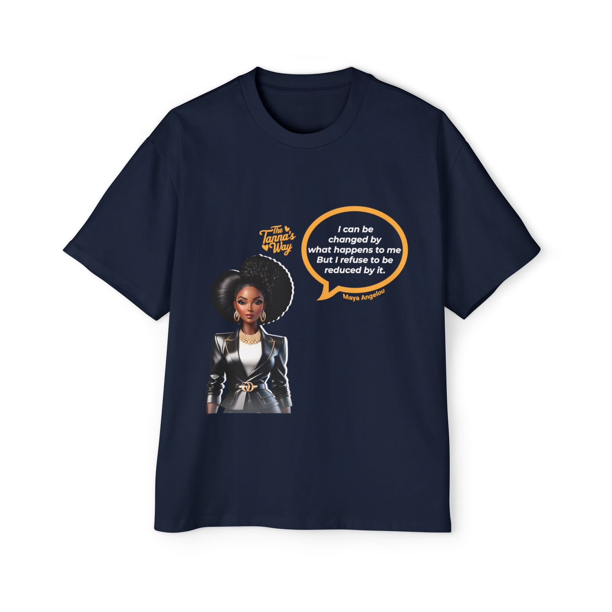 Maya Angelou 2 | Men's Heavy Oversized Tee